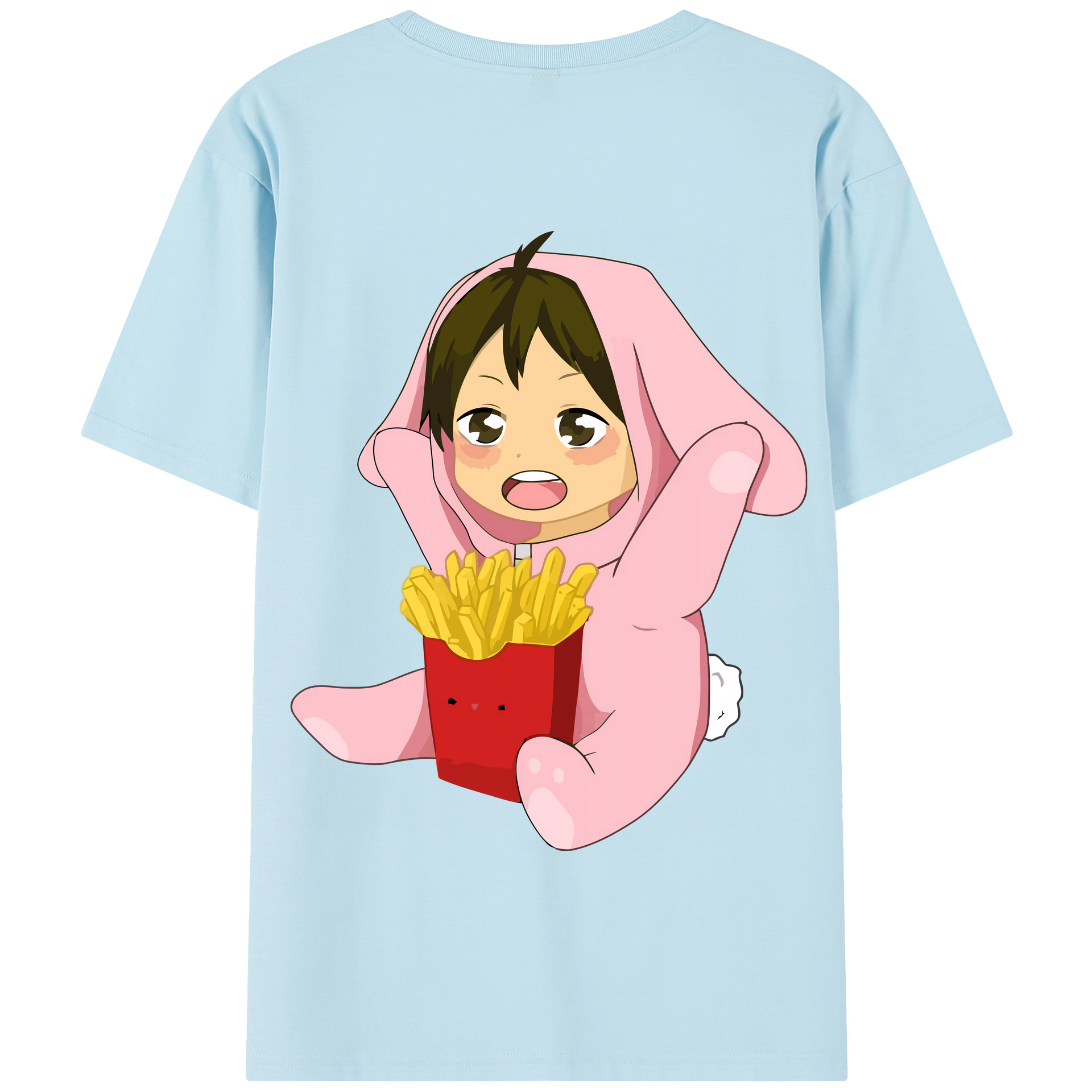 （画像用） ハイキュー!! Haikyu!! 綿100％半袖Tシャツ（背面プリント）